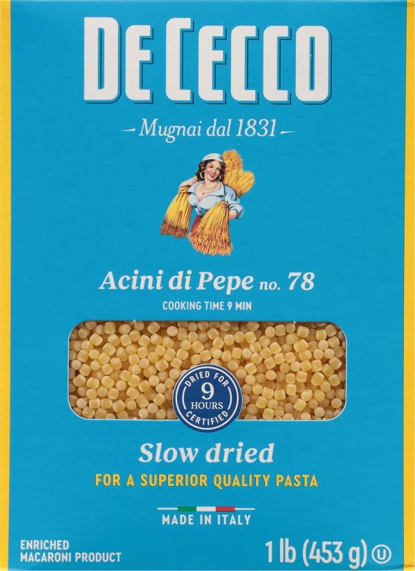 Acini Di Pepe De Cecco Pasta 1lb Italian-3