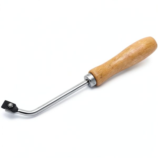 YUANJS PVC Floor Groover Steel Blade Beech Wood Handle-7