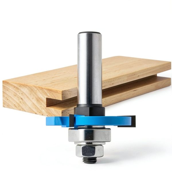 Rockler Three Wing Slotting Cutter Joinery Router Bit-0