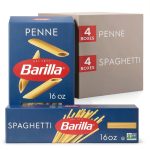 Barilla Penne and Spaghetti Pasta 16oz Durum Wheat-0