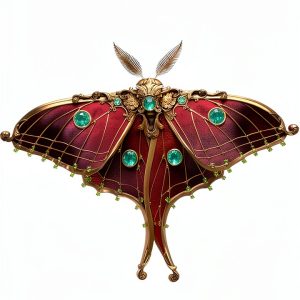 The Crimson Moth Kindle eBook by Wednesday Books Dark Fantasy Novel-0