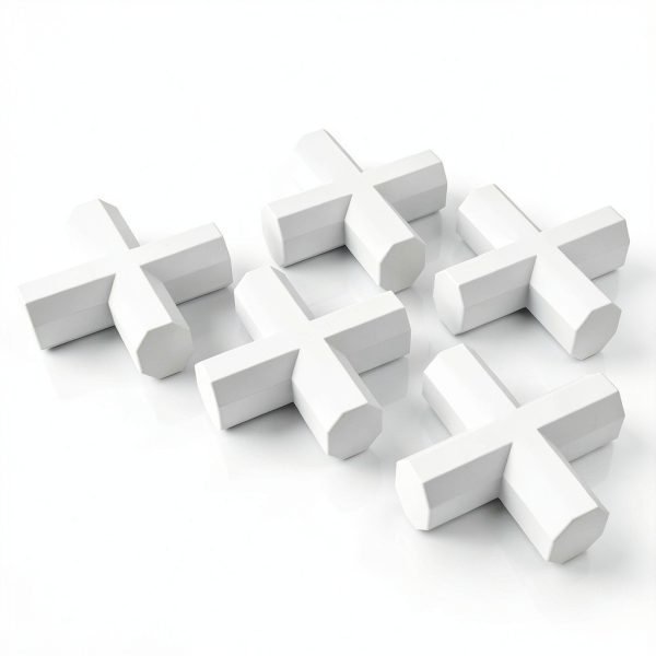 StonyLab Magnetic Stirrer Bar Cross Shape PTFE-Coated 10x3mm-3