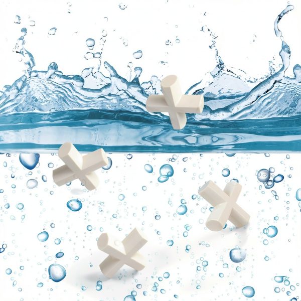 StonyLab Magnetic Stirrer Bar Cross Shape PTFE-Coated 10x3mm-4