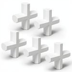 StonyLab Magnetic Stirrer Bar Cross Shape PTFE-Coated 10x3mm-0