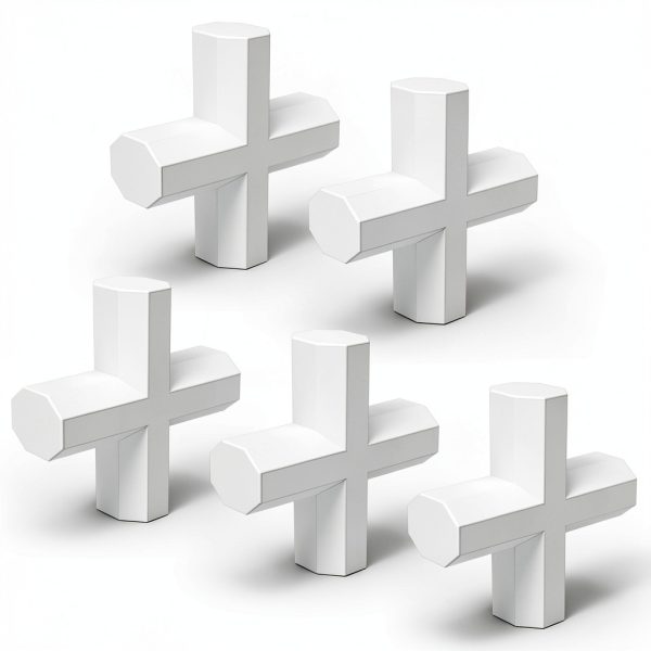 StonyLab Magnetic Stirrer Bar Cross Shape PTFE-Coated 10x3mm-0