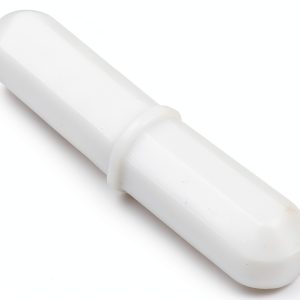 SP Bel-Art Spinbar Teflon Octagon Stirring Bar 50.8x9.5mm White-0