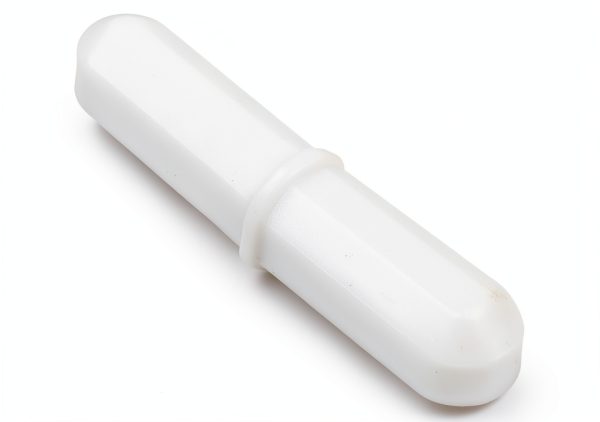 SP Bel-Art Spinbar Teflon Octagon Stirring Bar 50.8x9.5mm White-0