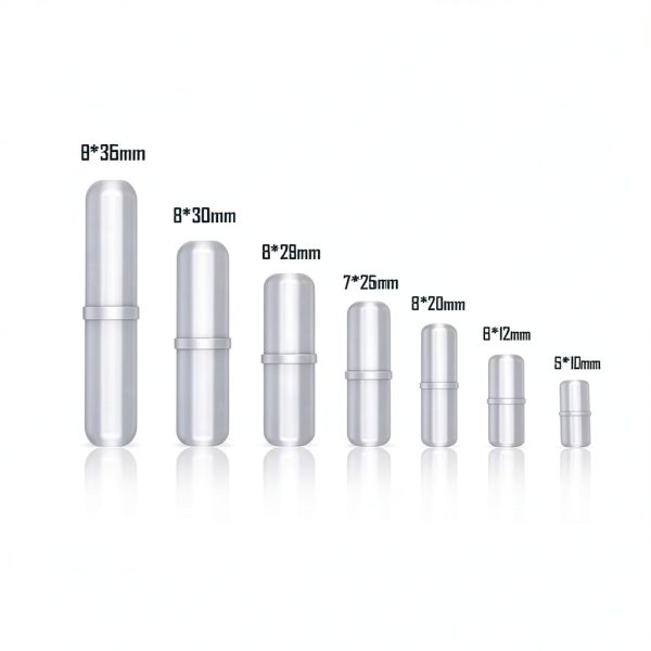 Magnetic Stir Bar Set 7pcs CHSZCHC Lab Type B Mixed Sizes PTFE-1