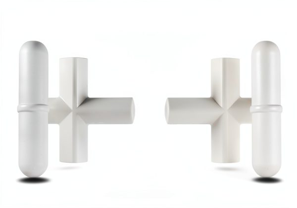 Large PTFE Stir Bars 4pcs Set Microyn Stirrer Cross and Straight Types-0